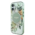 Miniatyrbillede 2 af 8: Guess IML Blomster & Tonal Circle MagSafe - iPhone 16 Plus Etui (Grøn)