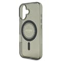 Pikkukuva 6 / 8: Guess IML Strassilla koristeltu MagSafe - iPhone 16 Plus -suojakuori (musta)