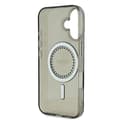 Pikkukuva 7 / 8: Guess IML Strassilla koristeltu MagSafe - iPhone 16 Plus -suojakuori (musta)