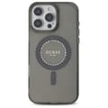 Miniatyrbillede 3 af 8: Guess IML Rhinestones MagSafe - iPhone 16 Pro Max cover (sort)