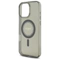Miniatyrbillede 6 af 8: Guess IML Rhinestones MagSafe - iPhone 16 Pro Max cover (sort)