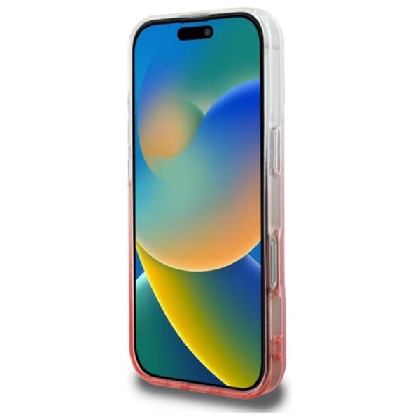 Guess IML Glitter Gradient MagSafe - iPhone 16 Pro Max cover (lyserød)