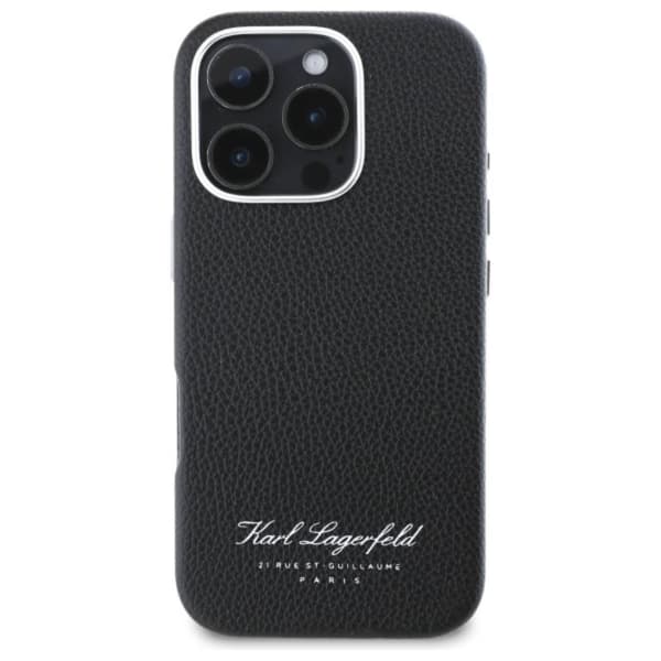 Karl Lagerfeld Hotel RSG - iPhone 16 Pro -kotelo (musta)