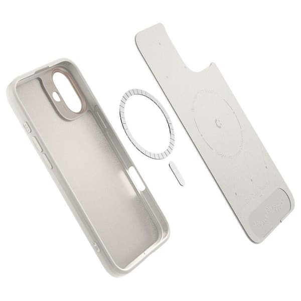Spigen Cyrill Kajuk Mag MagSafe - iPhone 16-skal (kräm)