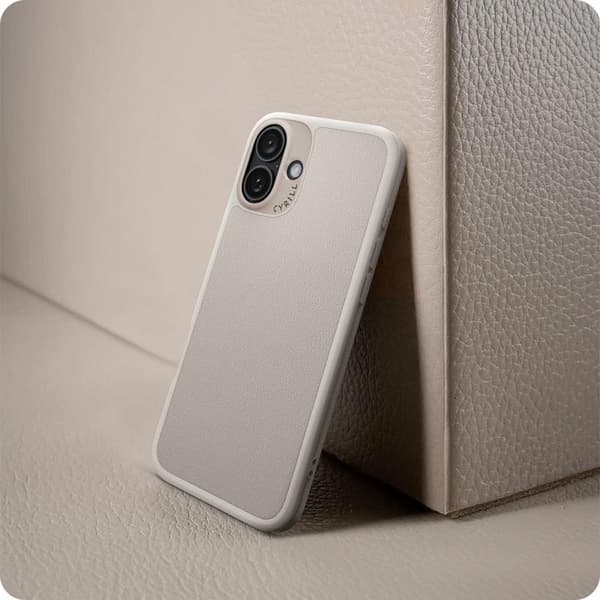 Spigen Cyrill Kajuk Mag MagSafe - iPhone 16-skal (kräm)