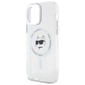 Miniatyrbillede 6 af 8: Karl Lagerfeld IML Metal Choupette Head MagSafe - iPhone 12 / iPhone 12 Pro cover (hvid)