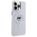 Miniatyrbillede 4 af 8: Karl Lagerfeld IML Metal Choupette Head MagSafe - iPhone 13 Pro Max cover (hvid)