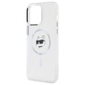 Miniatyrbillede 6 af 8: Karl Lagerfeld IML Metal Choupette Head MagSafe - iPhone 13 Pro Max cover (hvid)