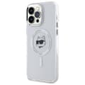 Miniatyrbillede 2 af 8: Karl Lagerfeld IML Metal Choupette Head MagSafe - iPhone 13 Pro Max cover (hvid)