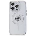 Miniatyrbillede 3 af 8: Karl Lagerfeld IML Metal Choupette Head MagSafe - iPhone 14 Pro cover (hvid)