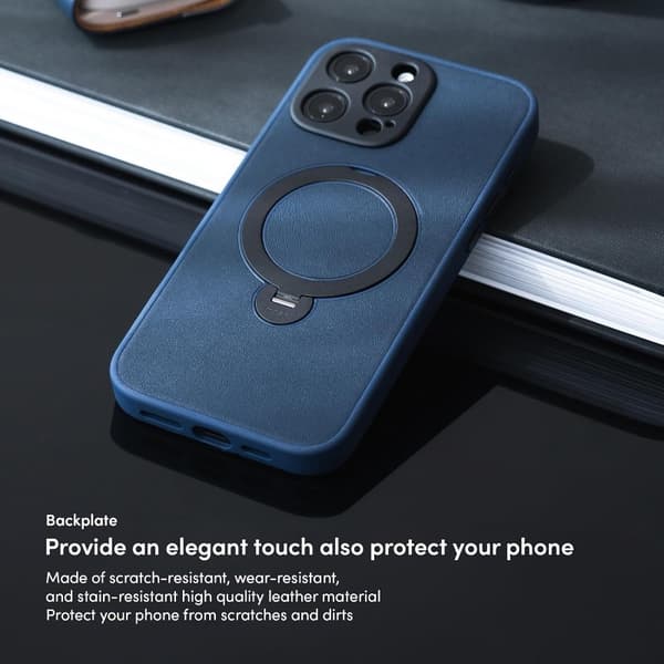 Moshi Kameleon MagSafe - iPhone 16 Pro Max cover med stativfunktion (lyserød)