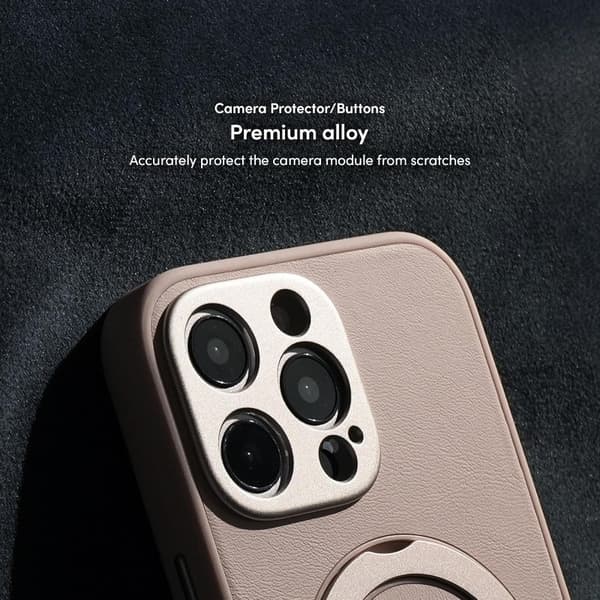 Moshi Kameleon MagSafe - iPhone 16 Pro Max cover med stativfunktion (lyserød)
