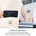 Miniatyrbillede 10 af 11: Moshi Kameleon MagSafe - iPhone 16 Pro Max cover med stativfunktion (lyserød)