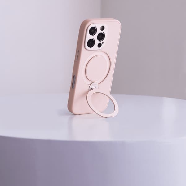 Moshi Kameleon MagSafe - iPhone 16 Pro Max cover med stativfunktion (lyserød)