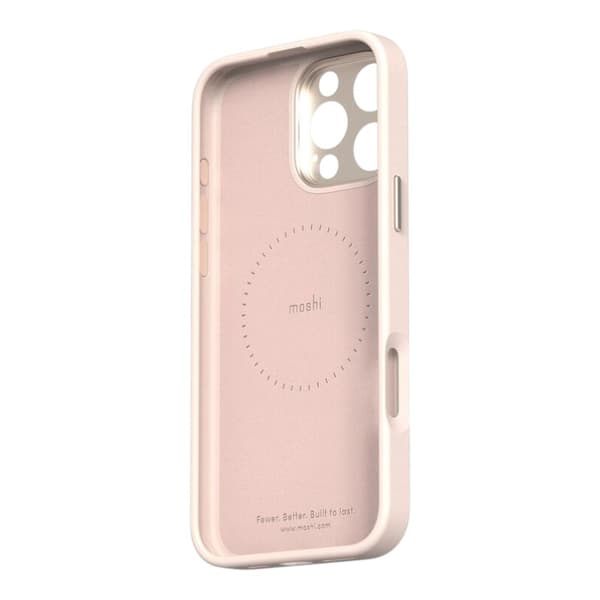 Moshi Kameleon MagSafe - iPhone 16 Pro Max cover med stativfunktion (lyserød)