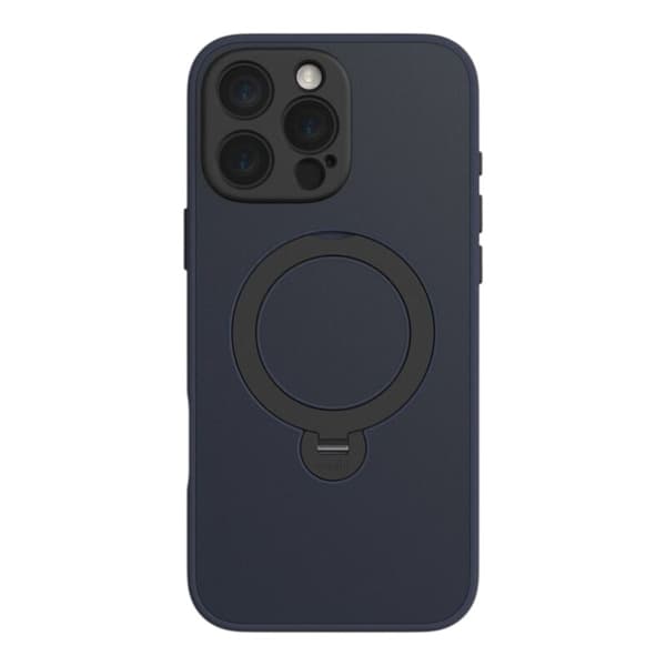 Moshi Kameleon MagSafe - iPhone 16 Pro -kotelo jalustatoiminnolla (keskiyönsininen)