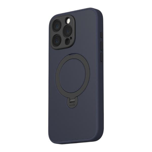 Moshi Kameleon MagSafe - iPhone 16 Pro -kotelo jalustatoiminnolla (keskiyönsininen)