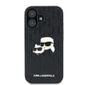 Miniatyrbillede 3 af 8: Karl Lagerfeld Monogram Karl & Chaoupette Hovednål - iPhone 16 Plus cover (sort)