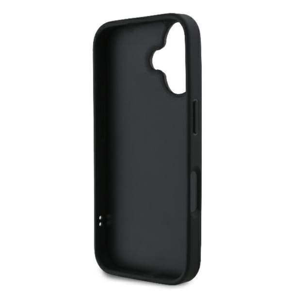 Karl Lagerfeld Quilted Signature - iPhone 16 Plus -suojakuori (musta)