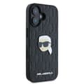 Pikkukuva 4 / 8: Karl Lagerfeld Monogrammi Karl -pinni - iPhone 16 -suojakuori (musta)