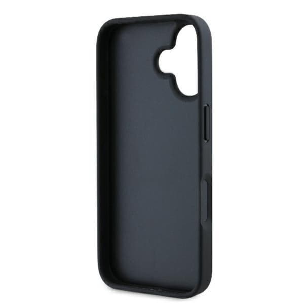 Karl Lagerfeld Monogrammi Karl -pinni - iPhone 16 -suojakuori (musta)