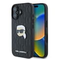 Pikkukuva 1 / 8: Karl Lagerfeld Monogrammi Karl -pinni - iPhone 16 -suojakuori (musta)