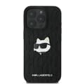 Miniatyrbillede 3 af 8: Karl Lagerfeld Monogram Choupette Head Pin - iPhone 16 Pro Max cover (sort)