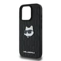 Miniatyrbillede 6 af 8: Karl Lagerfeld Monogram Choupette Head Pin - iPhone 16 Pro Max cover (sort)