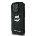 Miniatyrbillede 2 af 8: Karl Lagerfeld Monogram Choupette Head Pin - iPhone 16 Pro Max cover (sort)