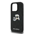 Miniatyrbillede 6 af 8: Karl Lagerfeld Monogram Karl & Chaoupette Hovednål - iPhone 16 Pro Max cover (sort)