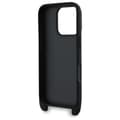Miniatyrbillede 5 af 6: Karl Lagerfeld Saffiano Karl & Choupette Metal Pin CBDY Strap - iPhone 16 Pro Max Cover (Sort)