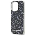 Miniatyrbillede 5 af 7: Karl Lagerfeld Zebra med snor - iPhone 16 Pro Max cover (lilla)