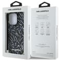 Miniatyrbillede 7 af 7: Karl Lagerfeld Zebra med snor - iPhone 16 Pro Max cover (lilla)