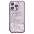 Pikkukuva 3 / 8: Hello Kitty nestemäinen glitteri 50-vuotisjuhlajuhlat - iPhone 16 Pro -kotelo (violetti)