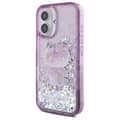 Pikkukuva 2 / 7: Hello Kitty nestemäinen glitteri 50-vuotisjuhlajuhlat - iPhone 16 -kotelo (violetti)