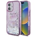 Pikkukuva 1 / 7: Hello Kitty nestemäinen glitteri 50-vuotisjuhlajuhlat - iPhone 16 -kotelo (violetti)
