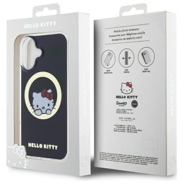 Hello Kitty IML Sweet Kitty MagSafe - iPhone 16 -kotelo (musta)