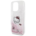 Miniatyrbild 6 av 8: Hello Kitty Liquid Glitter Sweet Kitty Rosetter MagSafe - iPhone 16 Pro Max Skal (Vit)