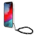 Miniatyrbillede 5 af 8: Guess Sort Perlerem - iPhone 12 Pro Max Etui (Gennemsigtig)