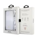 Miniatyrbillede 8 af 8: Guess Hvid Perlerem - iPhone 12 Pro Max Etui (Gennemsigtig)