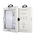 Miniatyrbillede 8 af 8: Guess Hvid Perlerem - iPhone 12 / iPhone 12 Pro Etui (Gennemsigtig)