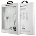 Miniatyrbild 7 av 7: Karl Lagerfeld IML Choupette Head & Cord MagSafe - iPhone 16 Pro-skal (genomskinligt)