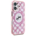Pikkukuva 4 / 8: Karl Lagerfeld IML Monogram Karl & Choupette Head MagSafe - iPhone 16 -suojakuori (vaaleanpunainen)
