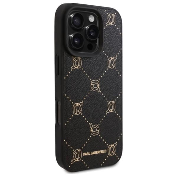Karl Lagerfeld MagSafe Karl Head - iPhone 16 Pro Max cover (sort)