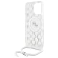 Miniatyrbillede 6 af 7: Karl Lagerfeld IML Crossbody Monogram Karl & Choupette Head MagSafe - iPhone 16 Pro Max cover (gennemsigtig)