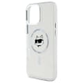 Miniatyrbillede 6 af 8: Karl Lagerfeld IML Metal Choupette Head MagSafe - iPhone 16 Pro Max cover (hvid)