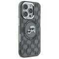 Miniatyrbillede 4 af 8: Karl Lagerfeld IML Monogram Karl & Choupette Head MagSafe - iPhone 16 Pro Max cover (sort)