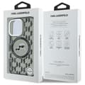 Miniatyrbillede 8 af 8: Karl Lagerfeld IML Monogram Karl & Choupette Head MagSafe - iPhone 16 Pro Max cover (sort)
