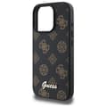 Pikkukuva 6 / 8: Guess Peony Script MagSafe - iPhone 16 Pro Max -suojakuori (musta)