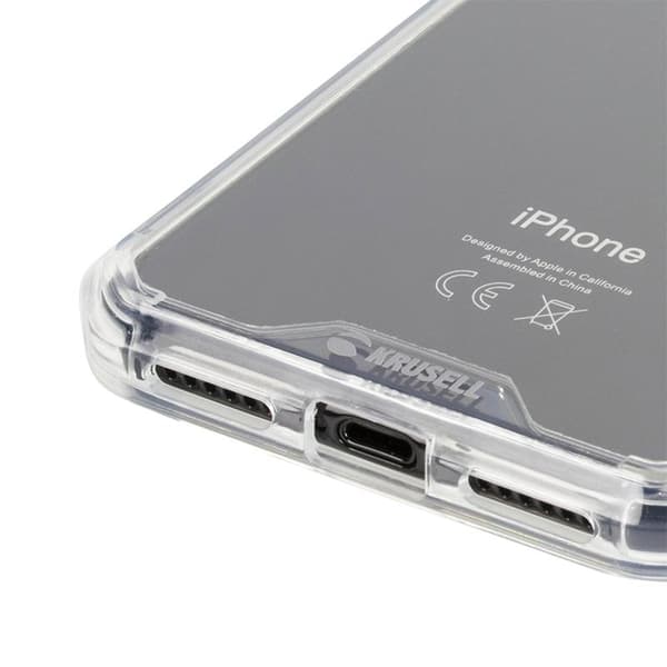 Krusell Kivik Pro Cover - iPhone X cover (gennemsigtig)